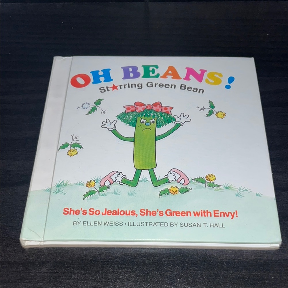 Vintage 1989 Oh Beans! Children's Book Hard Cover